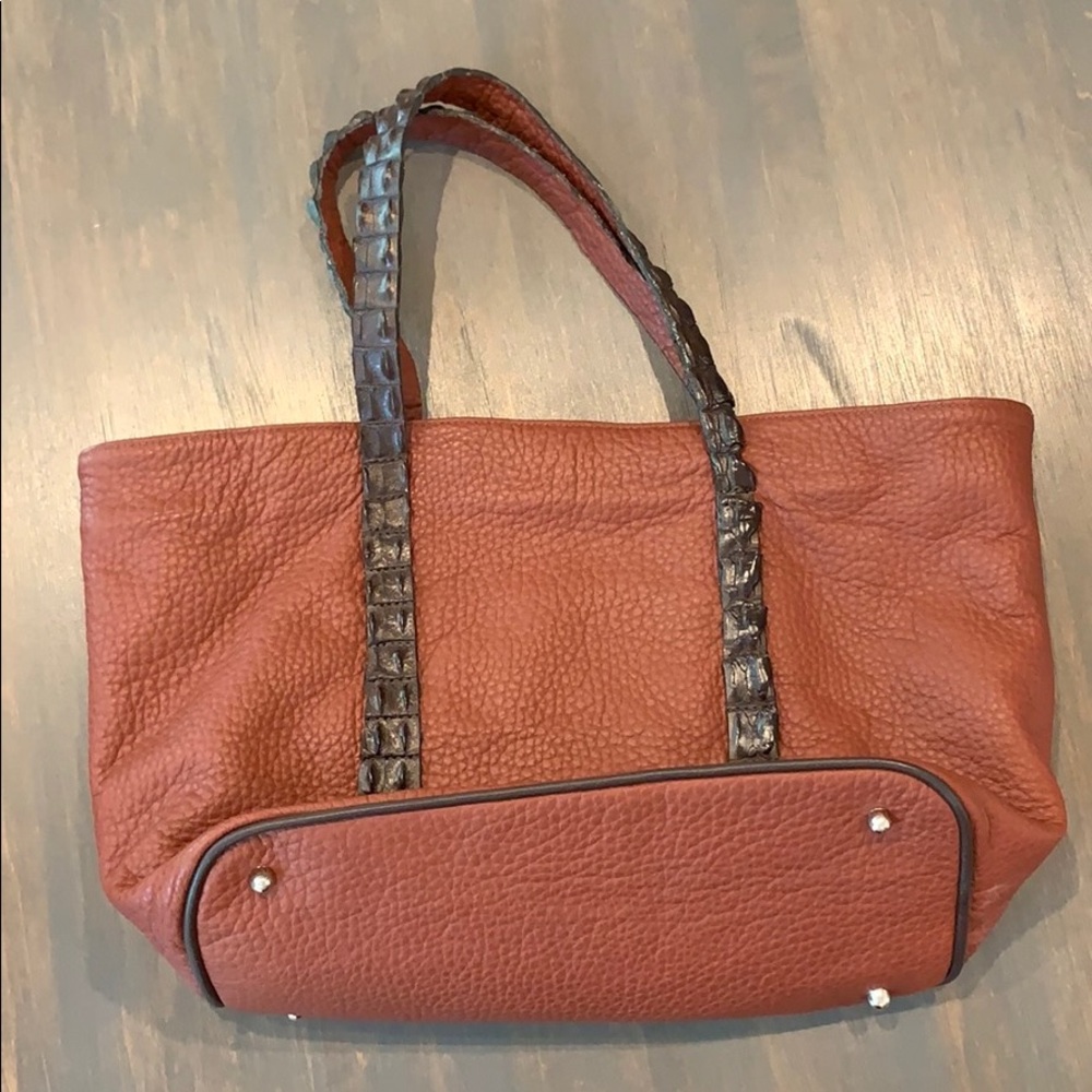 Moo Moo Designs Crocodile Shoulder Bag - Picture 5 of 10